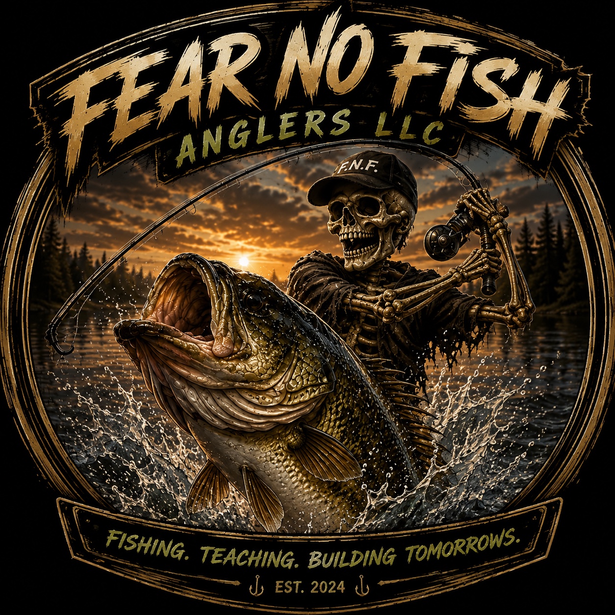 Fear No Fish Anglers LLC logo